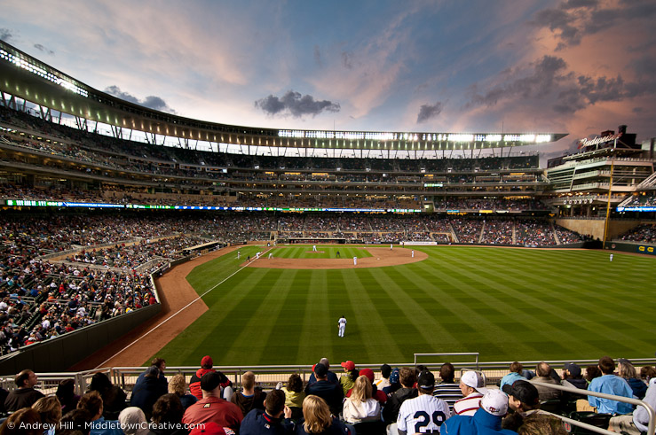 Target Field, Minneapolis. 