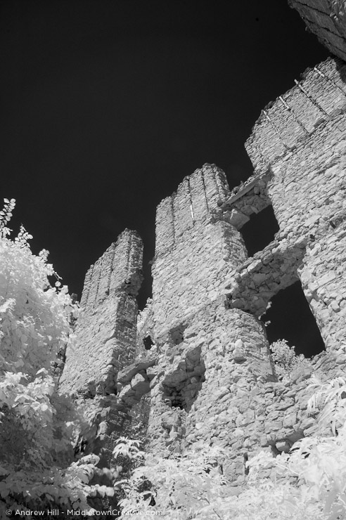 Ramsey Mill Ruins (Infrared), Hastings, MInnesota